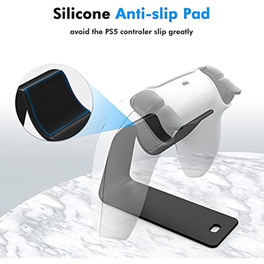 Giá Đỡ Trưng Bày Tay Cầm Chơi Game PS5 Bằng Hợp Kim Nhôm Chống Trượt
