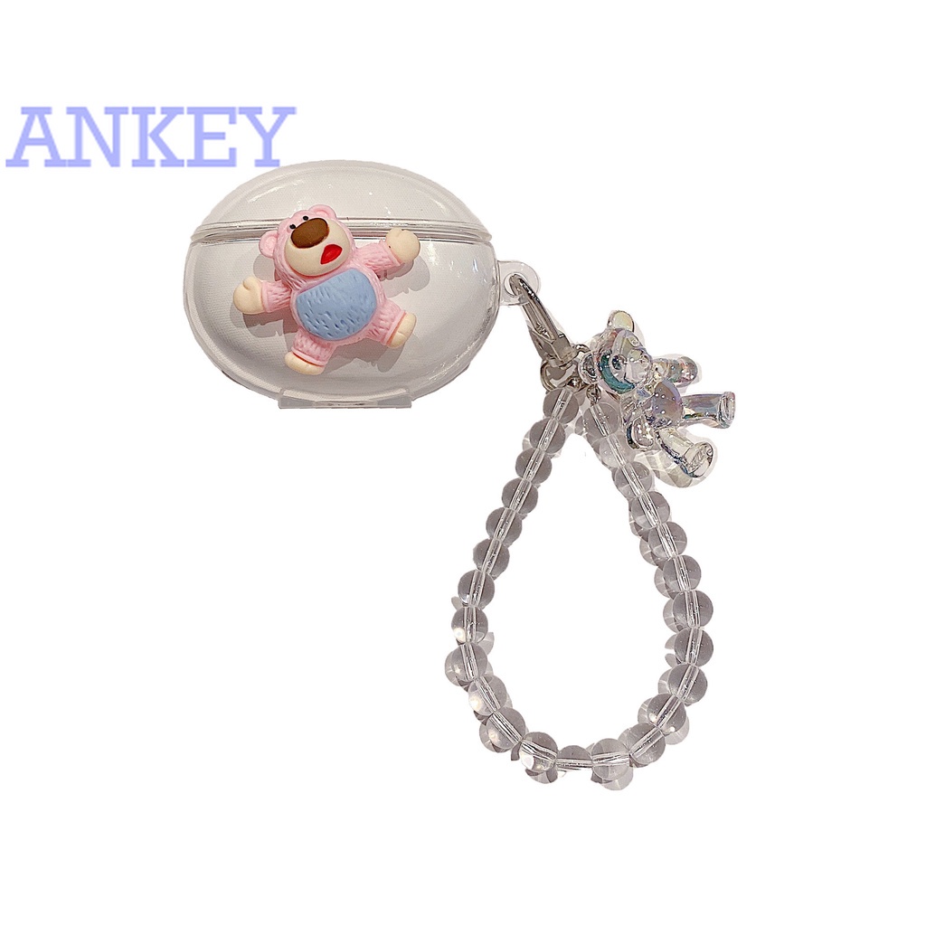 Huawei Freebuds 3 / Freebuds 4 / Freebuds 4i / Freebuds Pro Case Cartoon Bear Wireless Bluetooth Earbuds