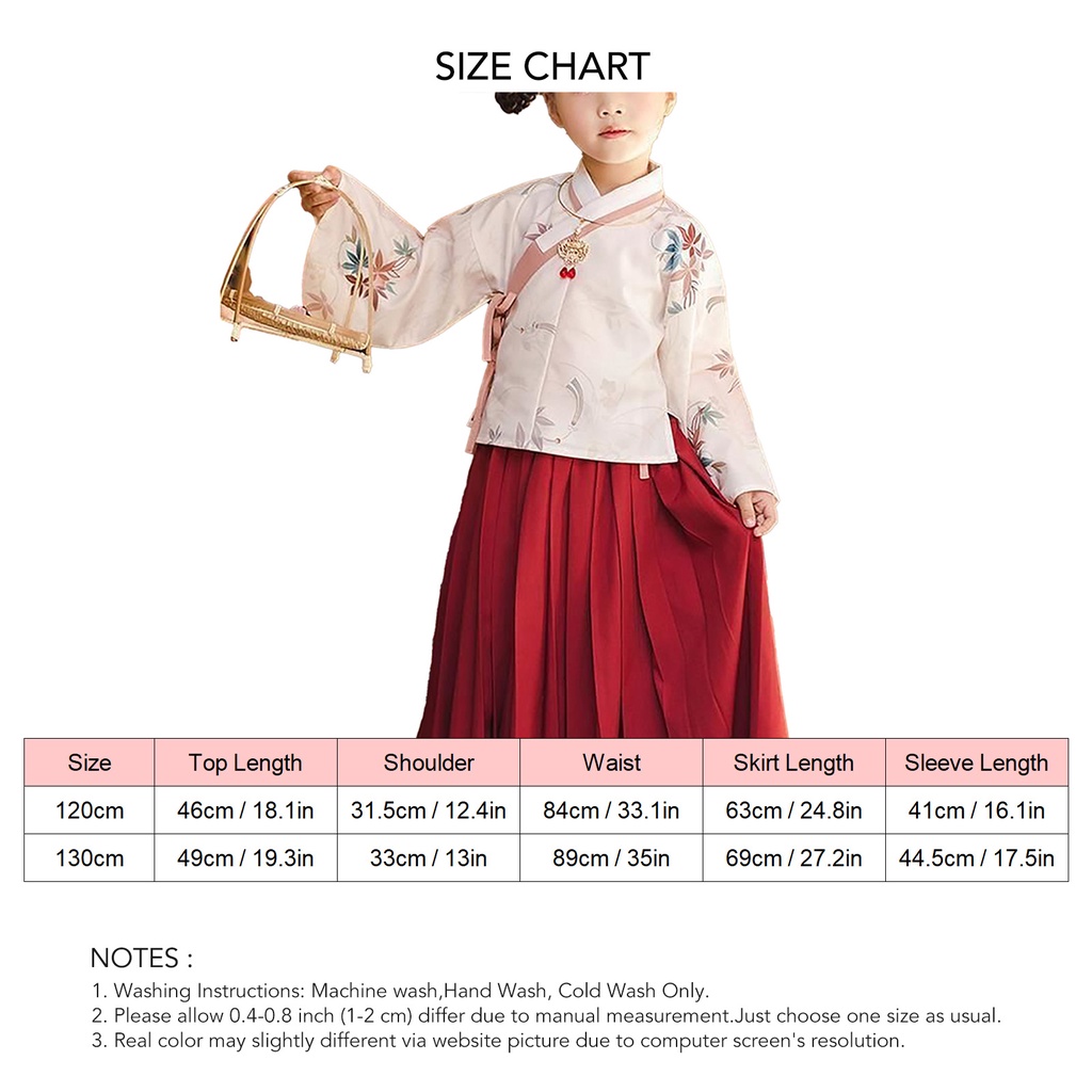 Babyfair. Bộ Hán Phục Phong Cách Trung Hoa Cổ Điển Cho Bé Gái