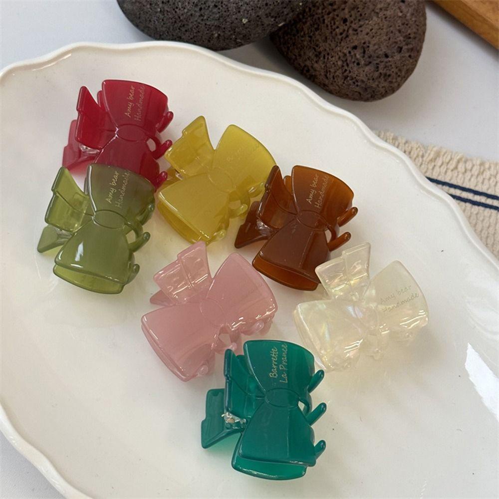 Kẹp Tóc Đính Nơ Lấp Lánh Thời Trang Hàn Quốc Cho Nữ