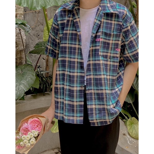 Áo Sơ Mi Caro Unisex _ august8club