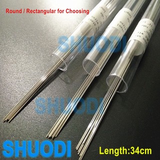 Dây thẳng chỉnh nha nha khoa Thép không gỉ dài 34cm