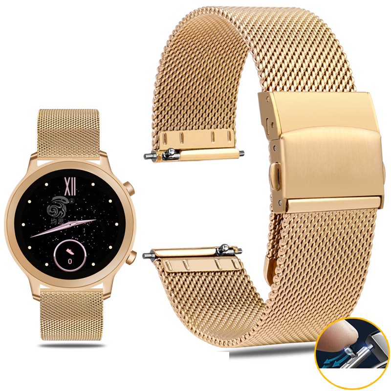 Dây đeo cổ tay bằng thép không gỉ 22mm 20mm 18mm Dây đeo phát hành nhanh cho Garmin Venu 3 3S 2 Plus