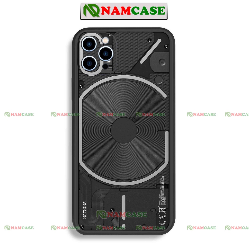 Ốp lưng điện thoại iPhone Lộ mạch cạnh viền vuông silicon dẻo bảo vệ cam ip 6/6s/7/8/X/XS/XR/11/12/13/14 Pro Plus Max