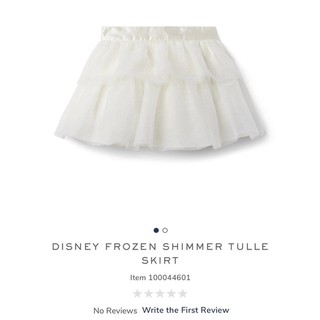 Chân váy ren bé gái công chúa - jj - disney frozen shimmer tulle skirt