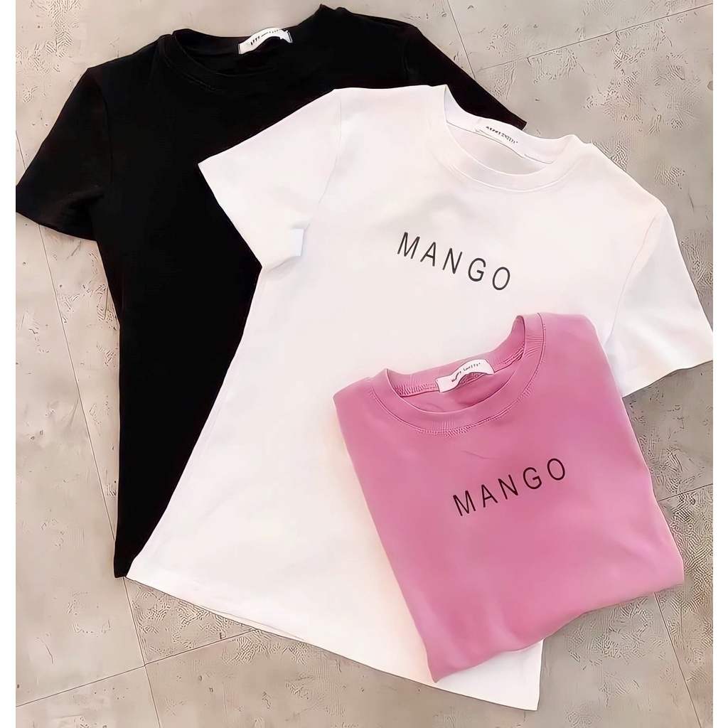 Áo mango tay ngắn basic,bigsize giá siêu rẻ