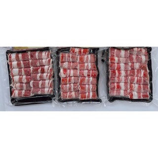 [HỎA TỐC] 2 KHAY 1KG BA CHỈ BÒ MỸ