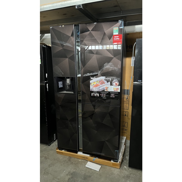 Tủ Lạnh Hitachi Inverter 569 Lít R-FM800XAGGV9X (GBZ) - MÀU GƯƠNG ĐỒNG - Dienmaykhore
