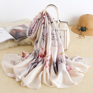 Khăn lụa dài mẫu mới / khăn choàng thanh lịch cho nàng size 90x180 cm