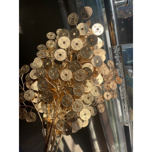 Đào đông, lá tao, lông công, kim lan… trang trí tết cực đẹp thu hút tài lộc