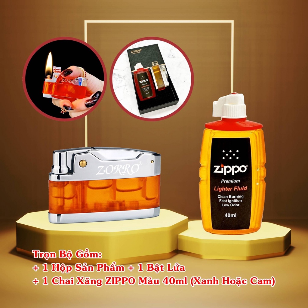 QUÀ TẶNG - 𝐇𝐨̣̂𝐩 𝐐𝐮𝐞̣𝐭 𝐁𝐚̣̂𝐭 𝐋𝐮̛̉𝐚 lộ thiên ZORRO Z890 kiểu bữa củi tặng kèm chai zăng fullbox - FREE