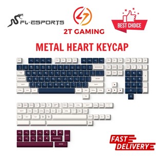 Bộ keycap FL-Esports Metal Heart