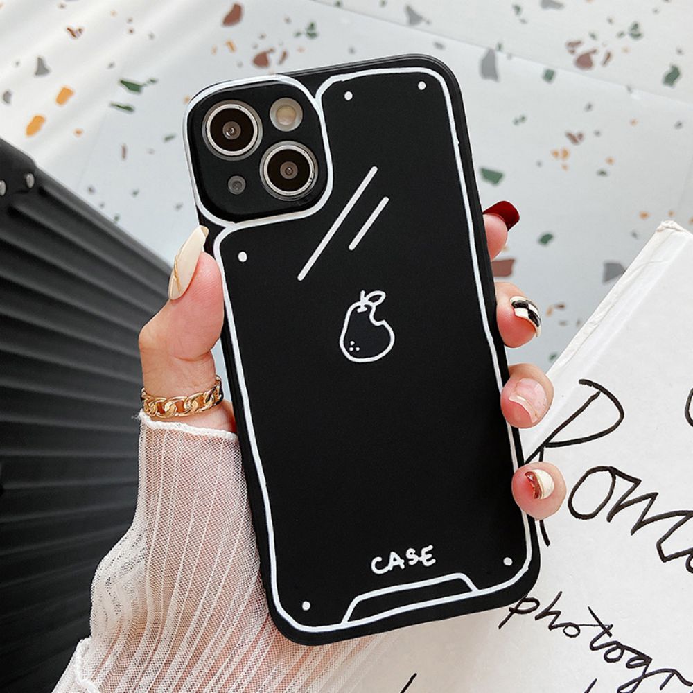 Ốp điện thoại TPU dẻo họa tiết trái cây phong cách Hàn Quốc thích hợp cho IPHONE 13 12 11 PRO MAX X XR 8 7 PLUS