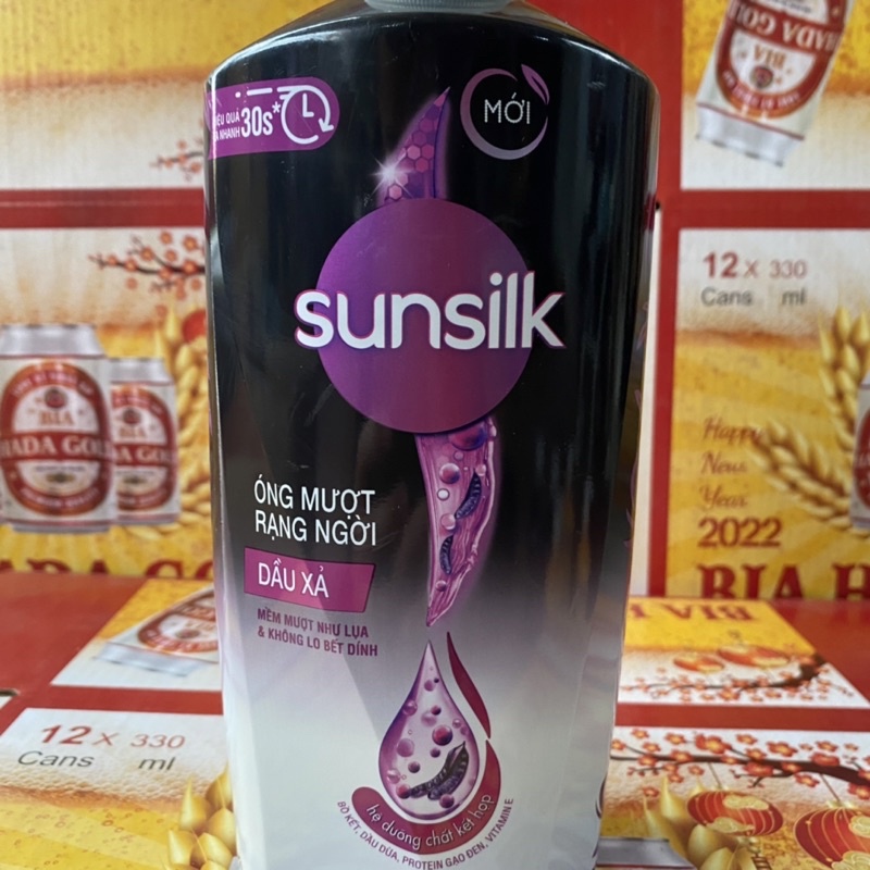 Dầu Xả Sunsilk Óng Mượt Rạng Ngời 640g (Mầu Đen) | BigBuy360 - bigbuy360.vn