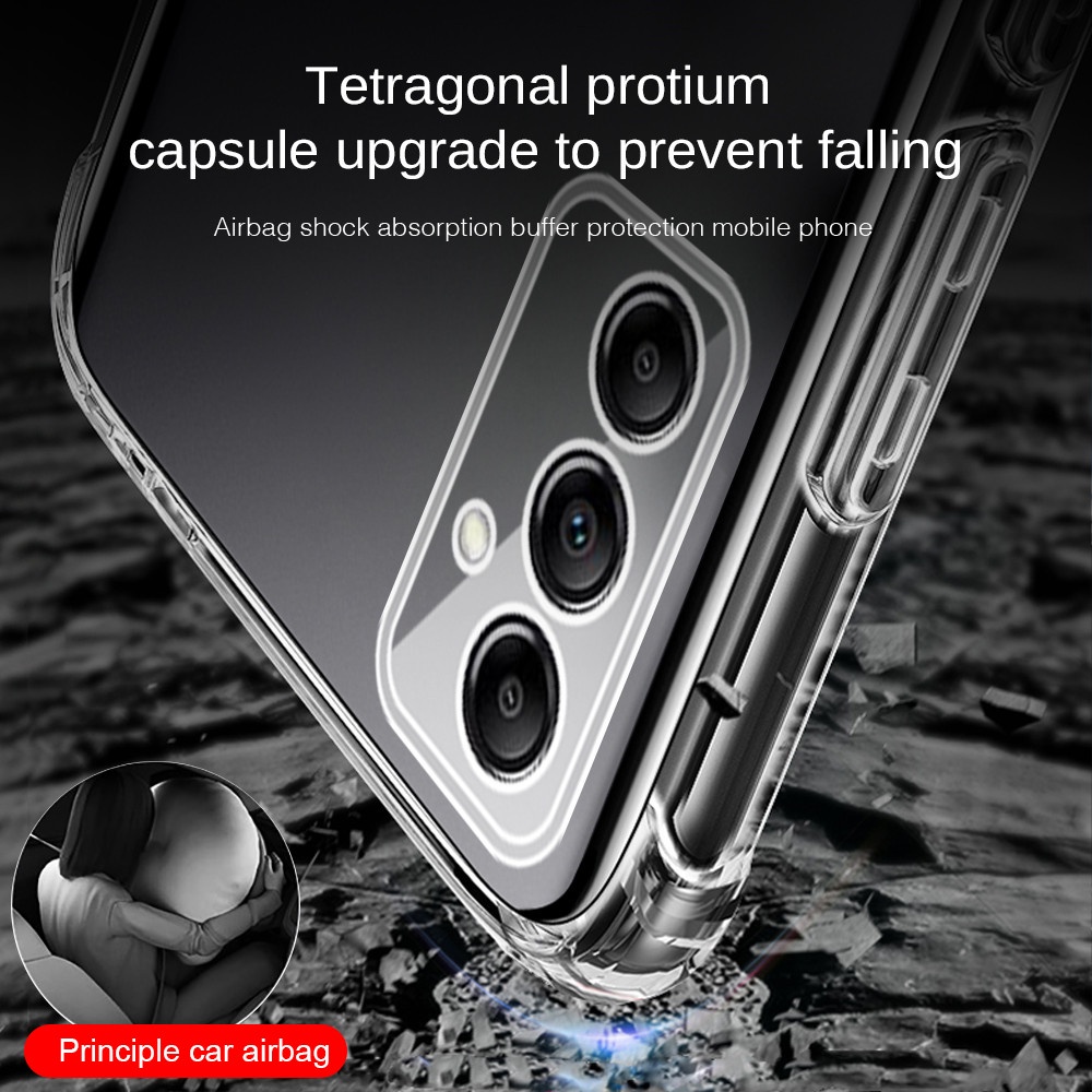 Ốp Điện Thoại Silicon Mềm Trong Suốt Chống Sốc Cho Samsung Galaxy A14 Sumsung A 14 14A 5G A146B 2023