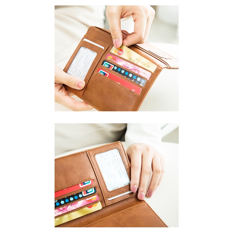 Ví Đựng Hộ Chiếu Đa Năng Siêu Mỏng Phong Cách Hàn Quốc Cho Nam Và Nữ