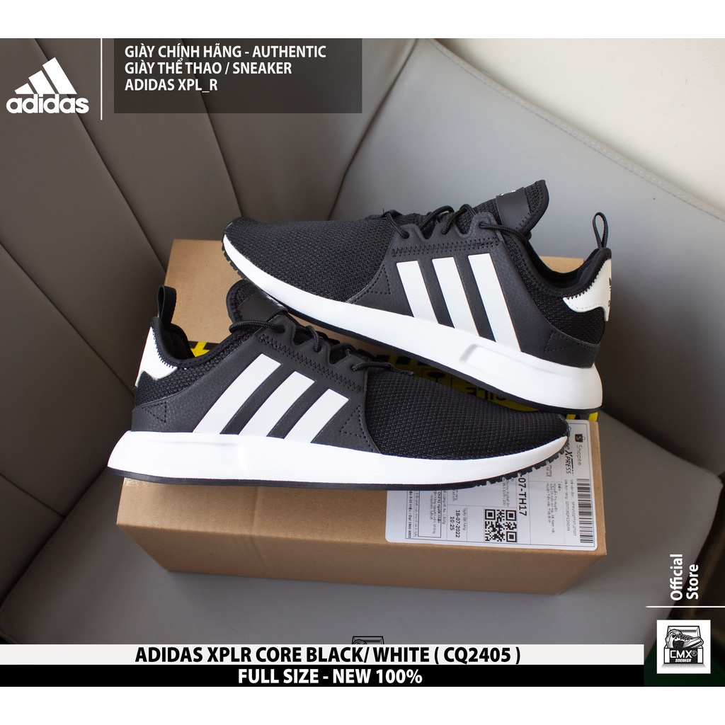 😘  Giày 𝘼𝒅𝙞𝒅𝙖𝒔 XPLR Black/White/Red  - REAL AUTHENTIC 100%