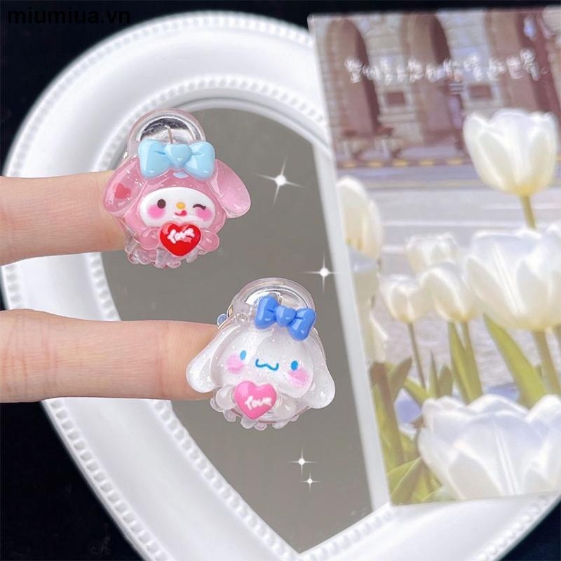 miumiuaKẹp Tóc Hình Chú Sanrio Kuromi Melody Dễ Thương ThờI Trang Cho Nữ