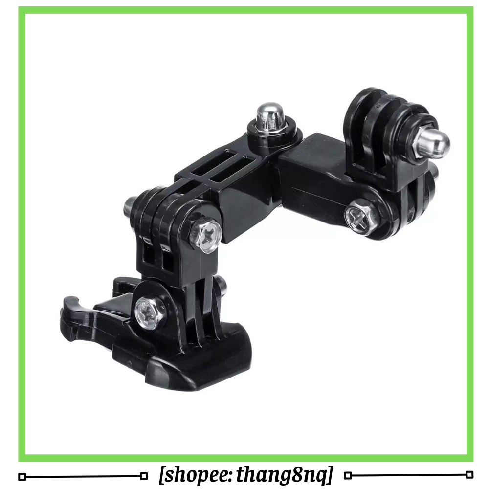 Bộ gắn cằm mũ fullface cho gopro, osmo action, sjcam