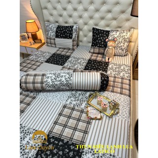 BỘ GA THUN SIÊU LẠNH LỤA LATICO THÁI LAN CAO CẤP (ÔM KHOÁ KÉO)