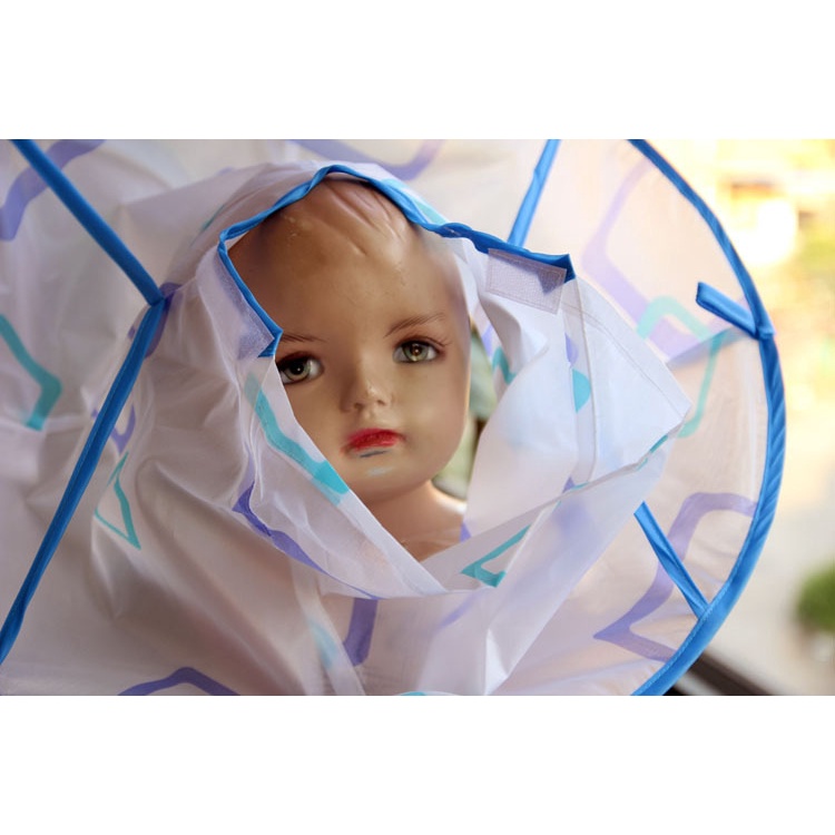 Áo Choàng Cắt Tóc Cỡ Nhỏ Chống Trầy Xước Tiện Dụng Cho Bé