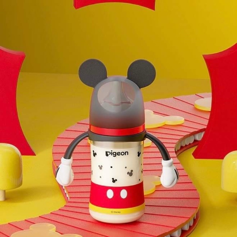 Bình sữa Pigeon phiên bản Mickey 2023 Nội địa Trung