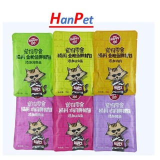 Pate cho mèo Wanpy Happy 70gr
