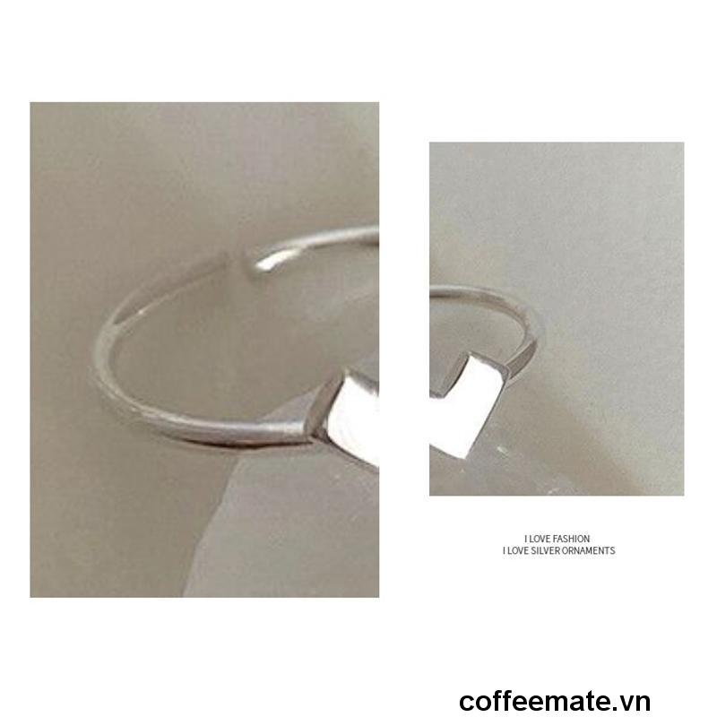 Set 2 Nhẫn Thiết Kế Đơn Giản Thời Trang Tinh Tế Cho Nữ