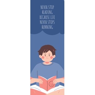 Bookmark nam châm/kẹp nam châm 2.5x7cm đánh dấu trang sách handmade t.craft house – quote