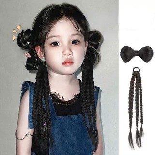 Tóc nơ kẹp giả tóc cho bé gái