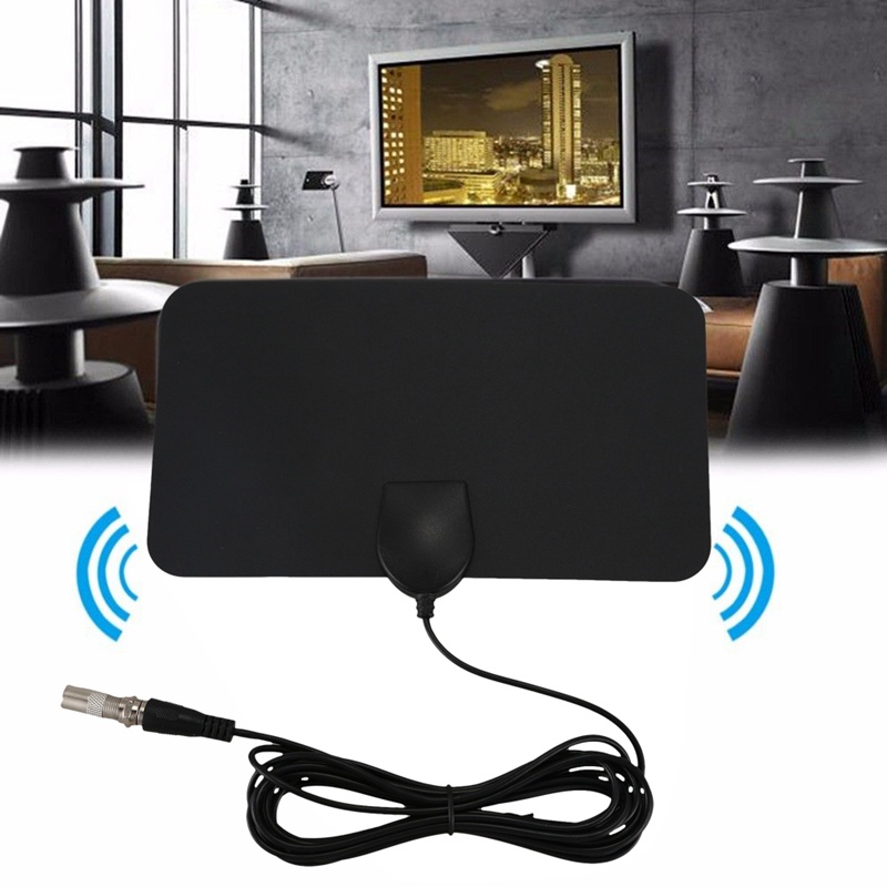 Ăng Ten TV Kỹ Thuật Số HDTV Phạm Vi 50 Dặm VHF UHF DVB
