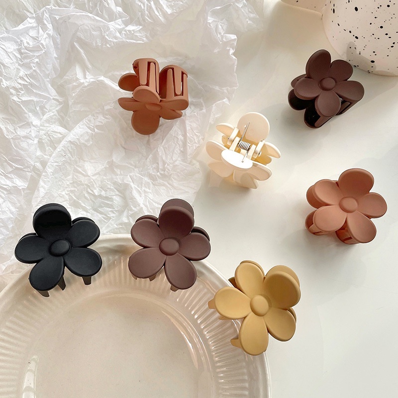 Kẹp Tóc Đuôi Ngựa Mini Đính Hoa Trà Dễ Thương