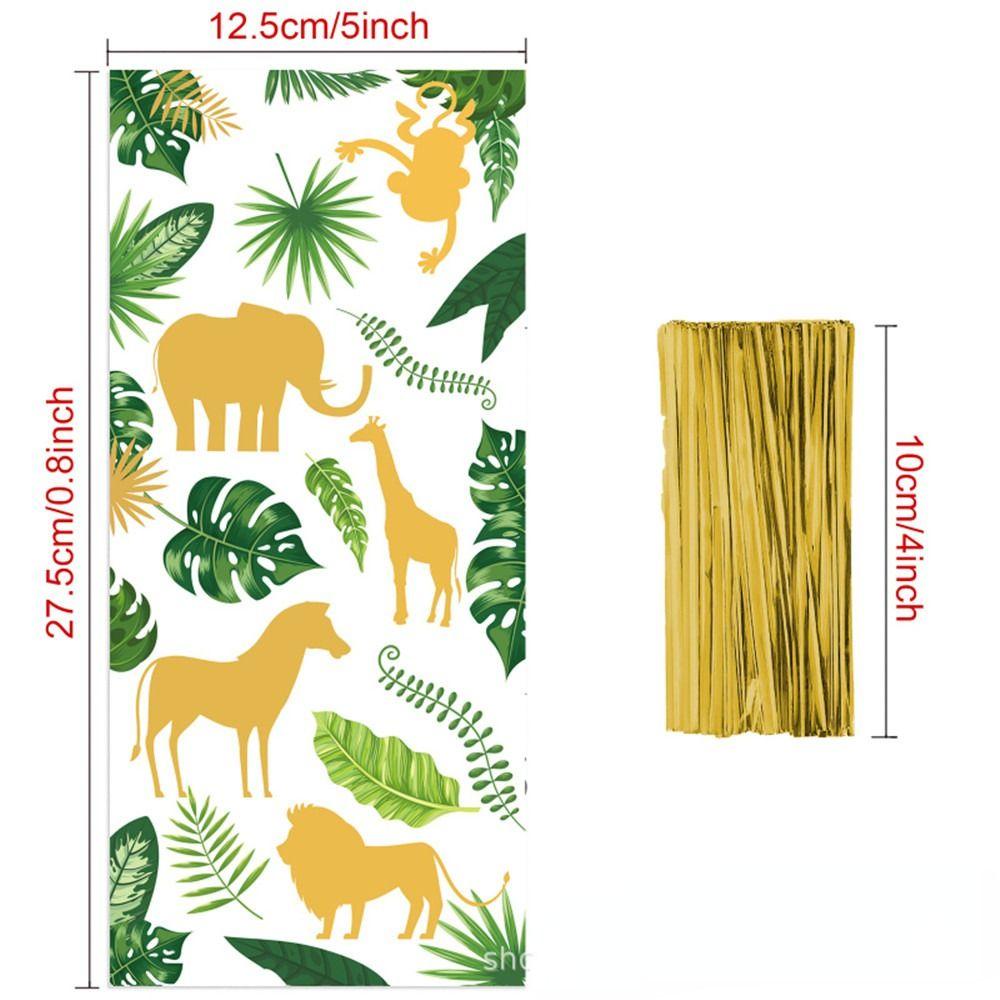 CHOOKEY Set 50 / 120 Túi Đựng Kẹo Hình Đuôi Cá Xinh Xắn