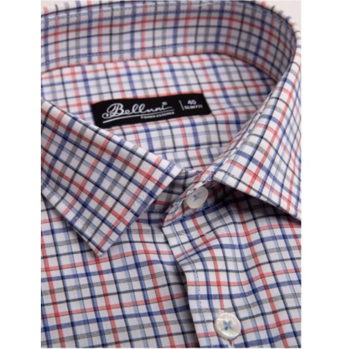 Áo sơ mi nam SlimFit tay dài cao cấp BELLUNI vải sợi tre thoải mái thanh lịch 157R6