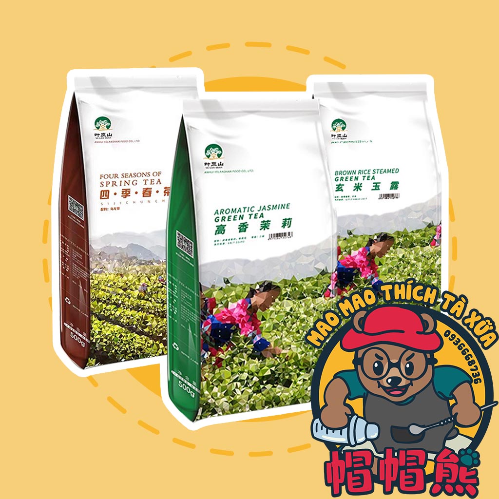 Trà Yelanshan 500gr ( Ô Long / Trà Xanh Nhài / Gạo Nâu Kiều Mạch )