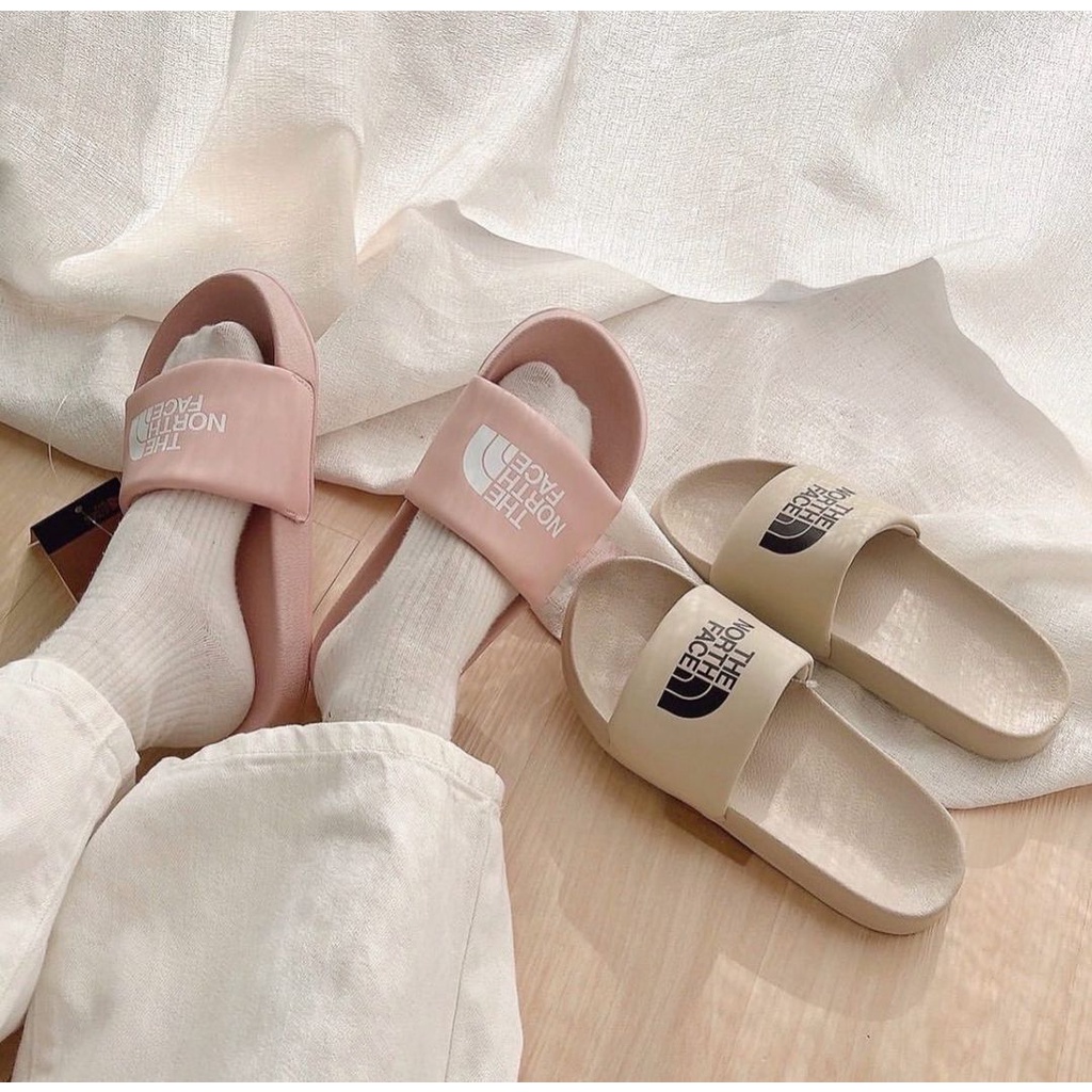 Dép The North Face basic logo order chính hãng Hàn Quốc