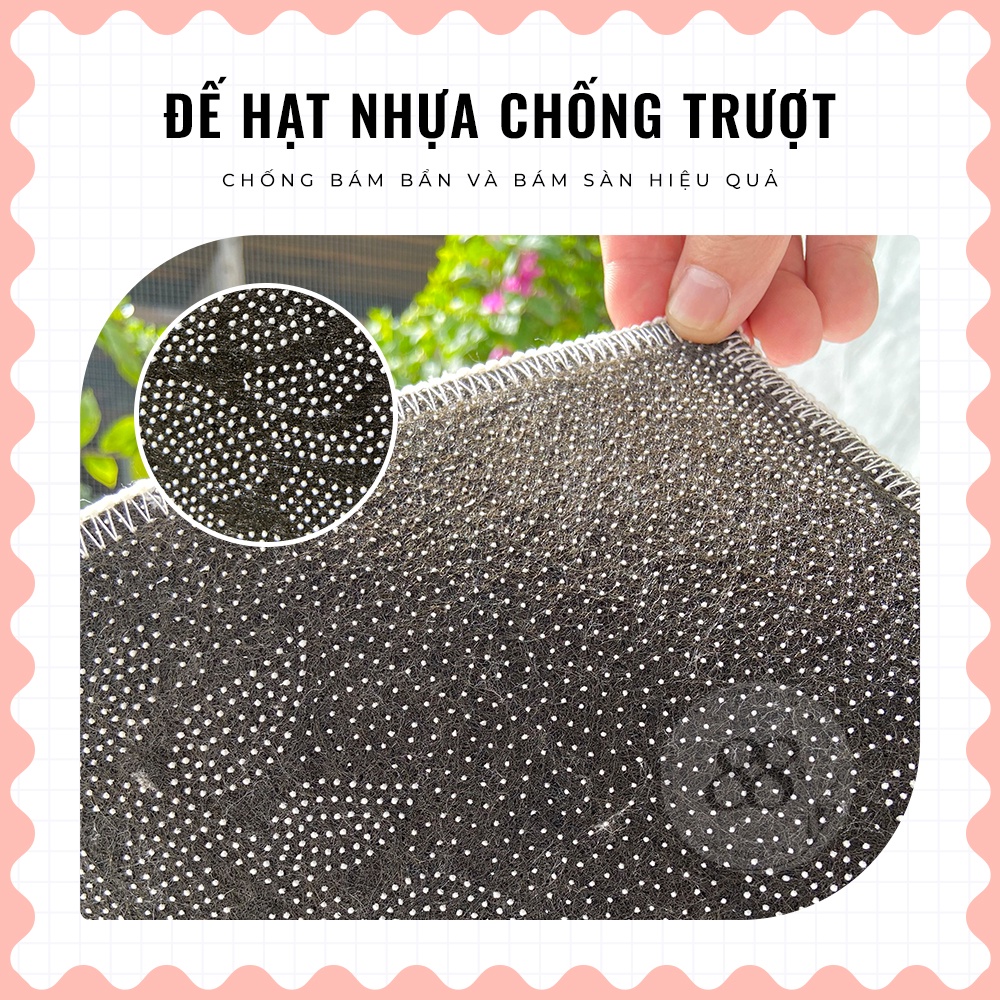 Thảm chùi chân, thảm lau chân hình thú siêu Cute mềm mại, trang trí phòng khách phòng ngủ