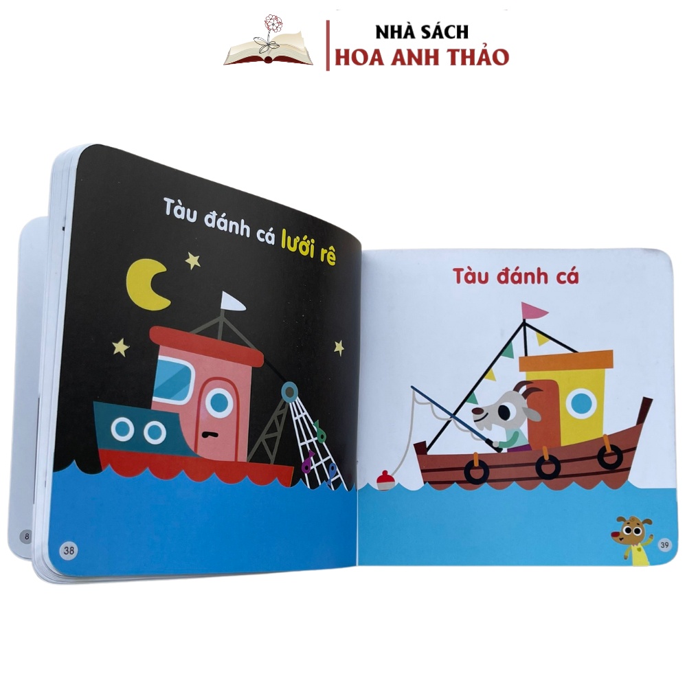 Sách - 200 Từ Vựng Mẹ Cùng Con Học Nói - Các Loài Động Vật Đáng Yêu Và Các Phương Tiện Giao Thông Ngộ Nghĩnh (Bộ 2 Cuốn)