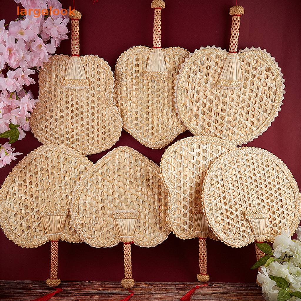 Quạt Đan Rơm Thủ Công Thân Thiện Với Môi Trường Tự Nhiên Mùa Hè [Japaneselook]