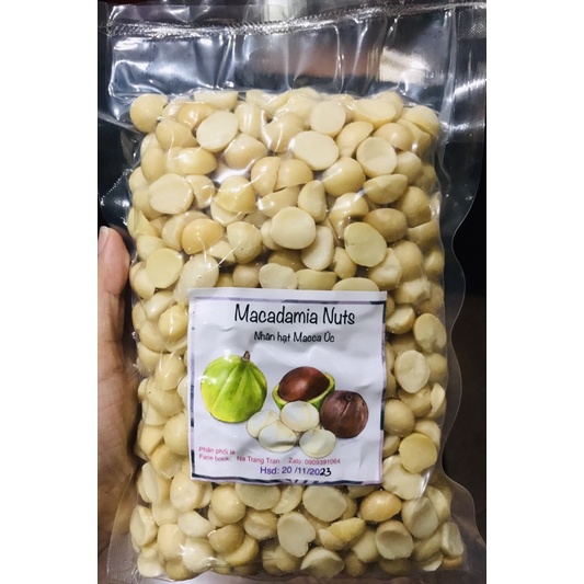 Nhân macca Úc 500g loai 1/2  260k