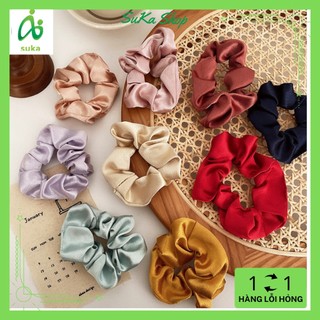 Dây cột tóc-dây buộc tóc vải tơ lụa siêu đẹp dễ thương SK