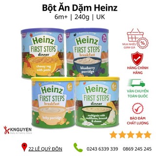 Bột ăn dặm heinz 240g uk