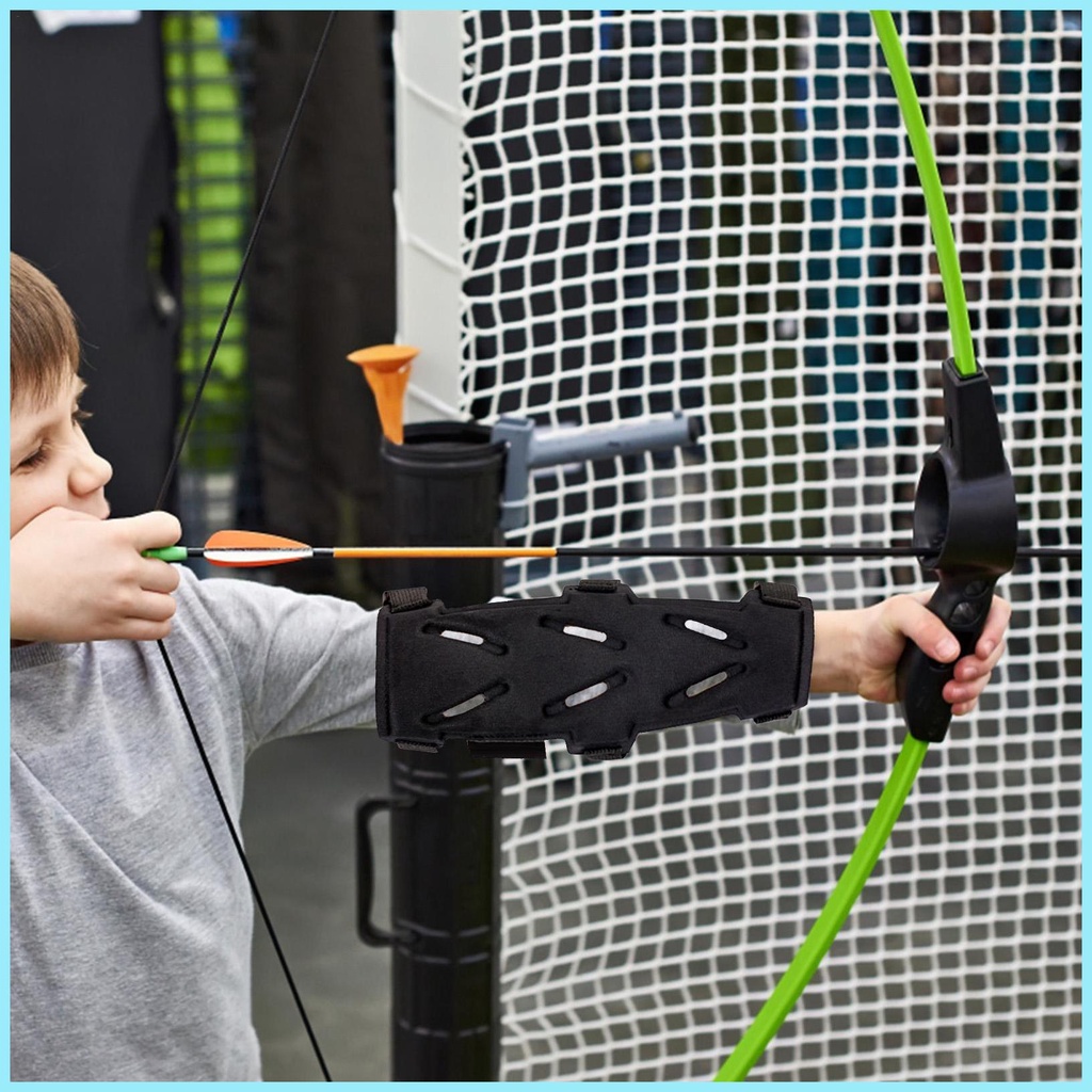 Đệm Bảo Vệ Cánh Tay Bằng Vải Tổng Hợp Hai Mặt Hỗ Trợ Bắn Cung tdevn