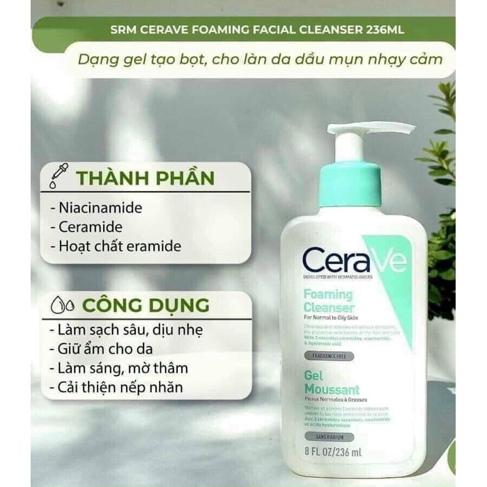 SỮA RỬA MẶT CARAVE