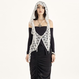 CENTURY set áo trễ vai + hoodie ren