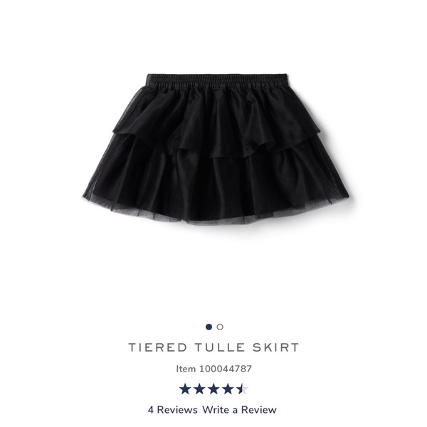 JANIE AND JACK - TIERED TULLE SKIRT