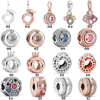 Pan ale charm bạc s925 vương miện để làm vòng tay