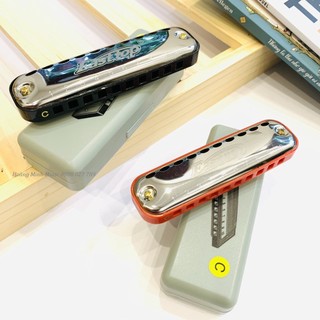 KÈN HARMONICA DIATONIC TONE C 10 LỖ KÈM HỘP ĐỰNG
