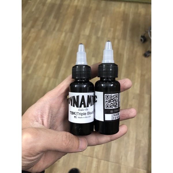 Mực dynamic USA TBK siêu đen 30ml - mực xăm hình chính hãng USA