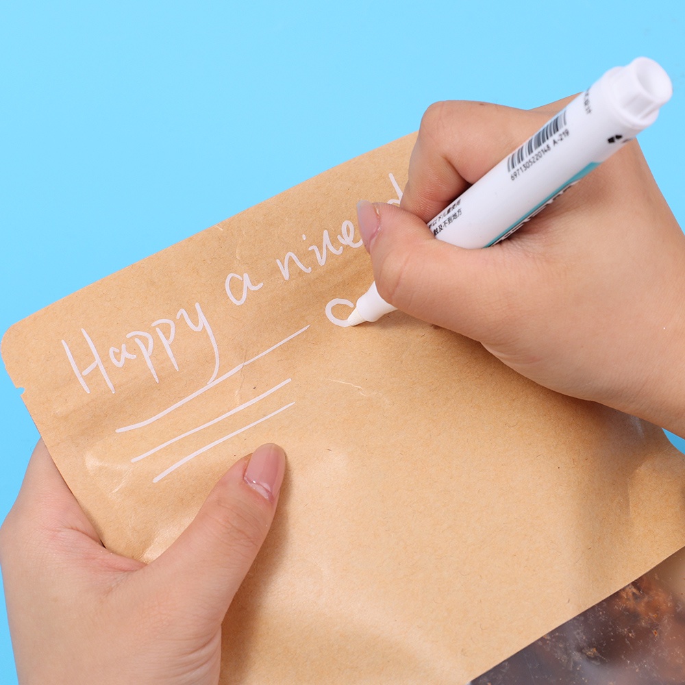 1 Bút Đánh Dấu Chống Thấm Nước Màu Trắng